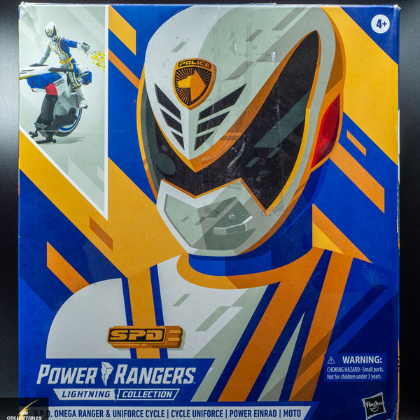2020 Hasbro Power Rangers SPD Omega & Uniforce Cycle Action Figure