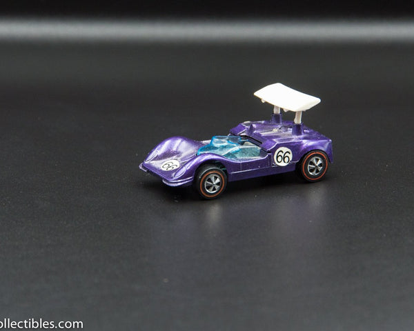 1968 Hot Wheels Redline Purple Chaparral 2G - RARE COLOUR
