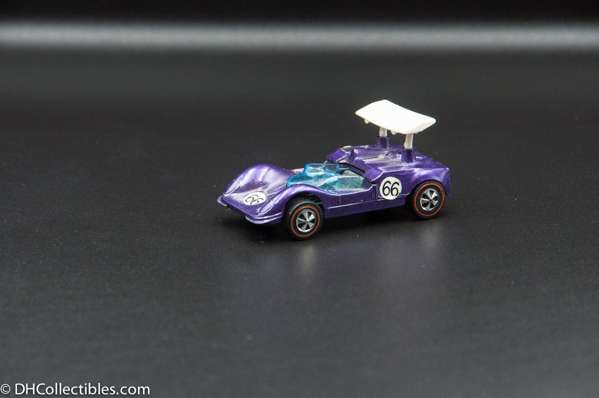 1968 Hot Wheels Redline Purple Chaparral 2G - RARE COLOUR