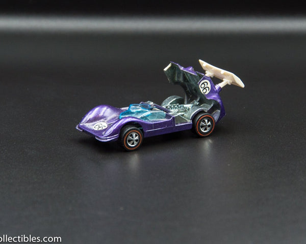 1968 Hot Wheels Redline Purple Chaparral 2G - RARE COLOUR