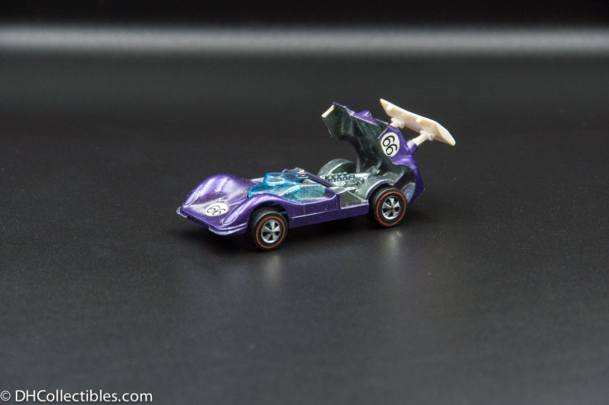 1968 Hot Wheels Redline Purple Chaparral 2G - RARE COLOUR