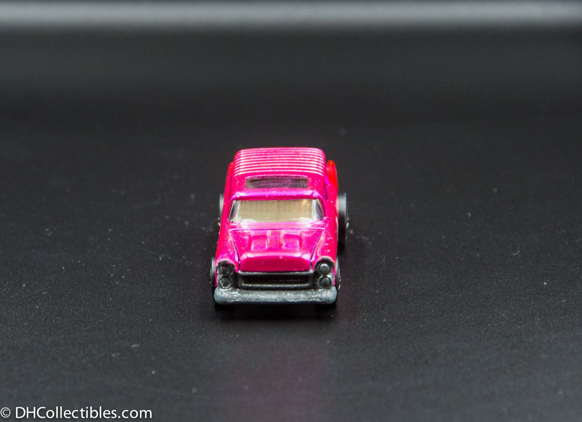 1970 Hot Wheels Redline Classic Nomad Hot Pink with White Interior Flower Power