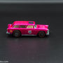 1970 Hot Wheels Redline Classic Nomad Hot Pink with White Interior Flower Power