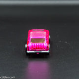 1970 Hot Wheels Redline Classic Nomad Hot Pink with White Interior Flower Power