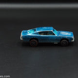 1968 Hot Wheels Redline Custom Barracuda Aqua Brown Interior