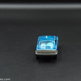 1968 Hot Wheels Redline Custom Barracuda Aqua Brown Interior