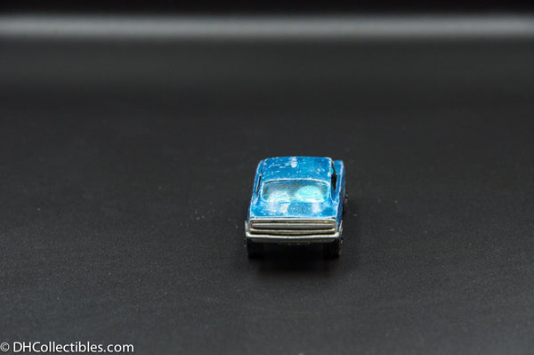 1968 Hot Wheels Redline Custom Barracuda Aqua Brown Interior