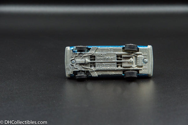 1968 Hot Wheels Redline Custom Barracuda Aqua Brown Interior