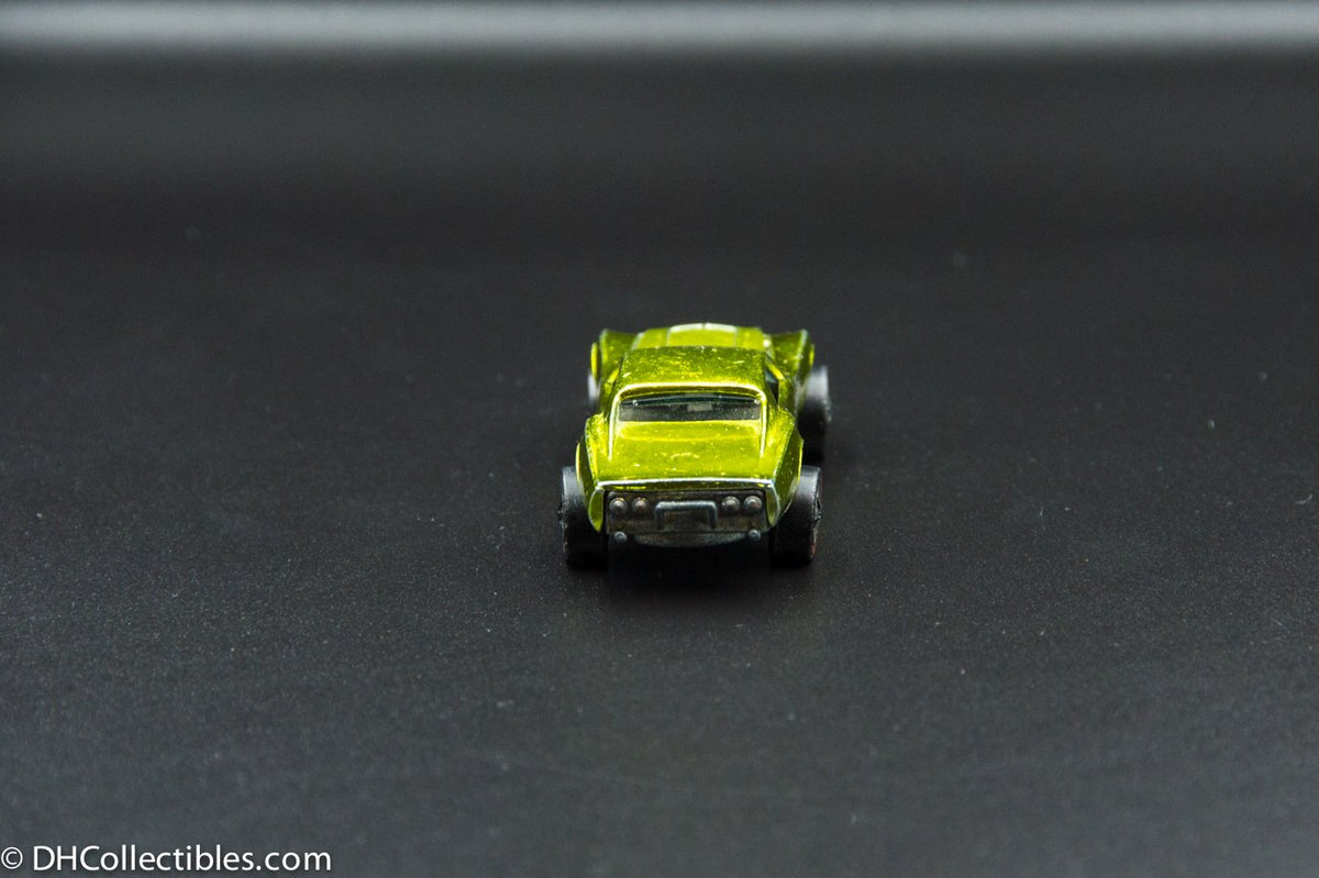 1968 Hot Wheels Redline Custom Corvette Gold Black Interior