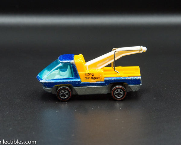 1970 Hot Wheels Redline The Heavyweights Tow Truck Aqua
