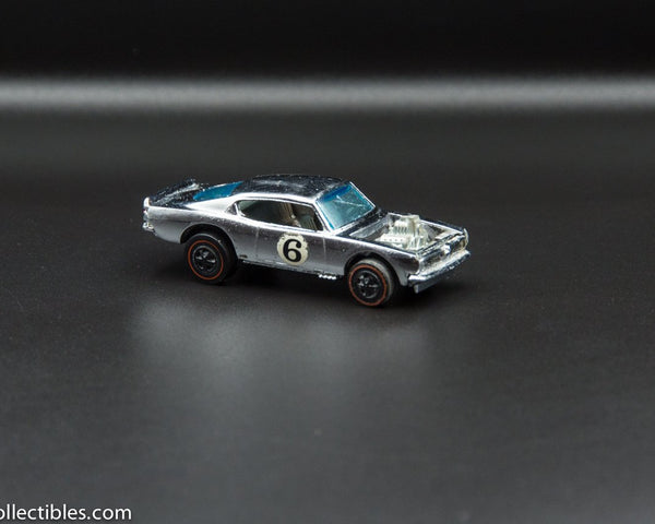 1970 Hot Wheels Redline King Kuda Chrome Club Car