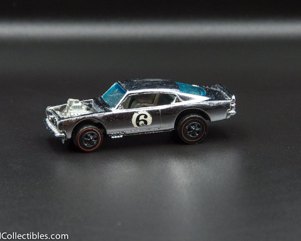 1970 Hot Wheels Redline King Kuda Chrome Club Car