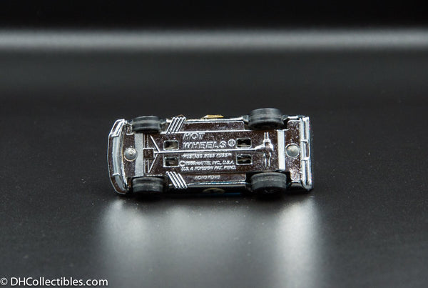 1970 Hot Wheels Redline Mustang Boss Hoss Chrome RARE COLOUR