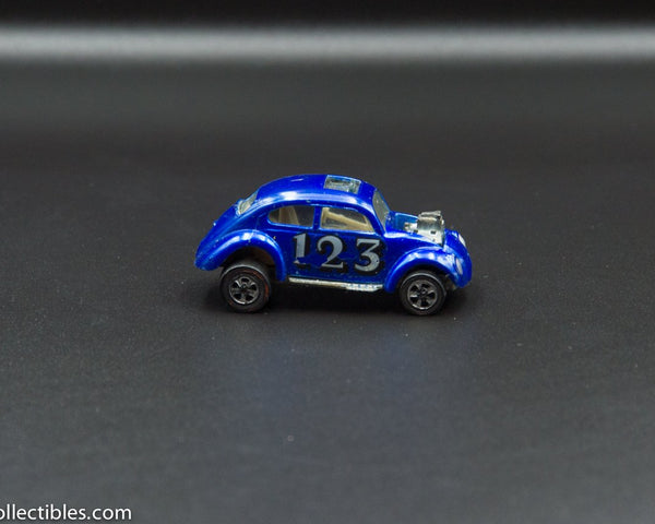 1968 Hot Wheels Redline Custom Volkswagen VW Bug Beetle Blue