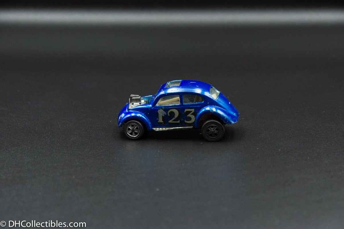1968 Hot Wheels Redline Custom Volkswagen VW Bug Beetle Blue