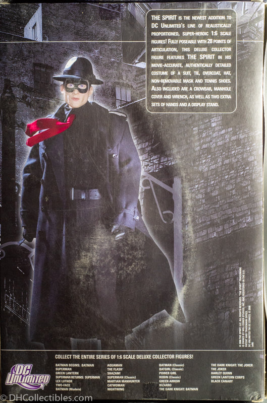 2008 DC Unlimited The Spirit 1:6 Scale Action Figure