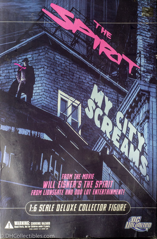 2008 DC Unlimited The Spirit 1:6 Scale Action Figure