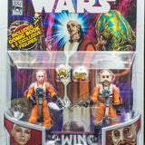 2009 Hasbro Star Wars Comic Packs Plourr Ilo & Dllr Nep Action Figures