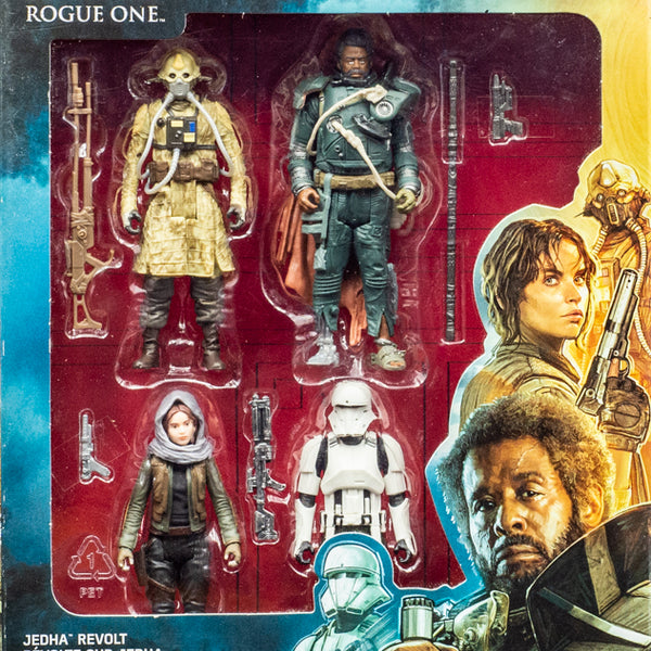 2016 Star Wars: Rogue One Jedha Revolt 4-Pack - Action Figures
