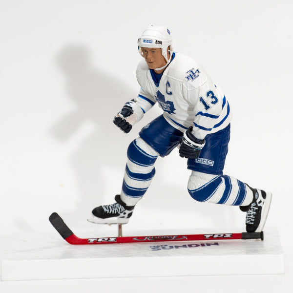 2004 McFarlane NHL Sports Picks Series 9 Mats Sundin Toronto Maple Leafs White Jersey - Loose