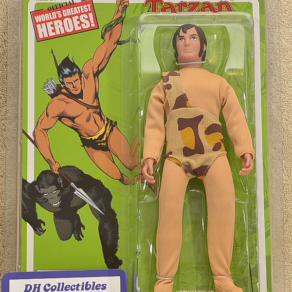 Figures Toy Co. - World's Greatest Heroes Series - Tarzan Action Figure 8" Mego Retro