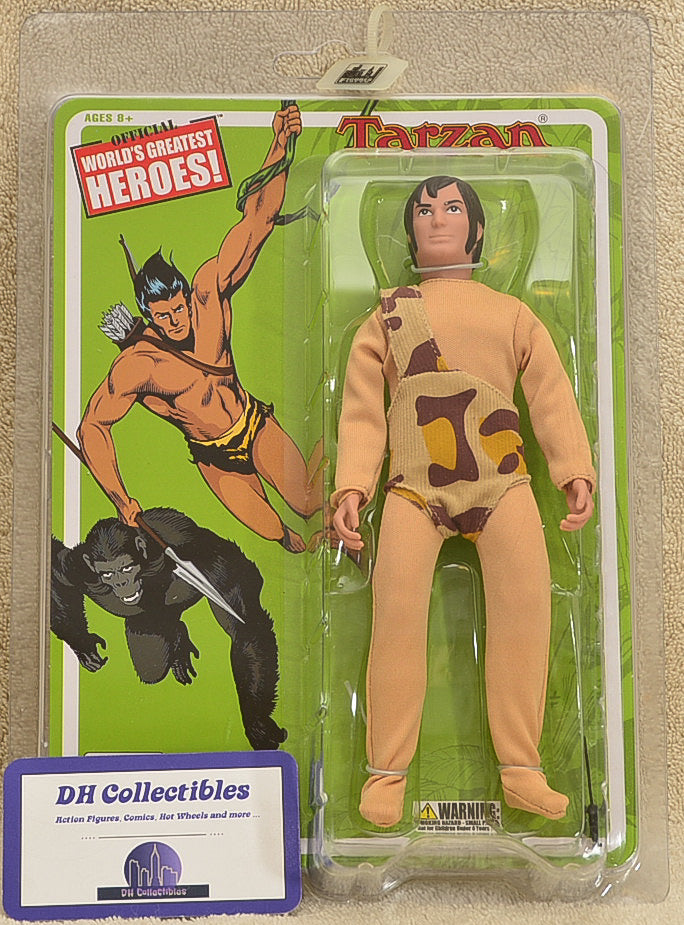 Figures Toy Co. - World's Greatest Heroes Series - Tarzan Action Figure 8" Mego Retro