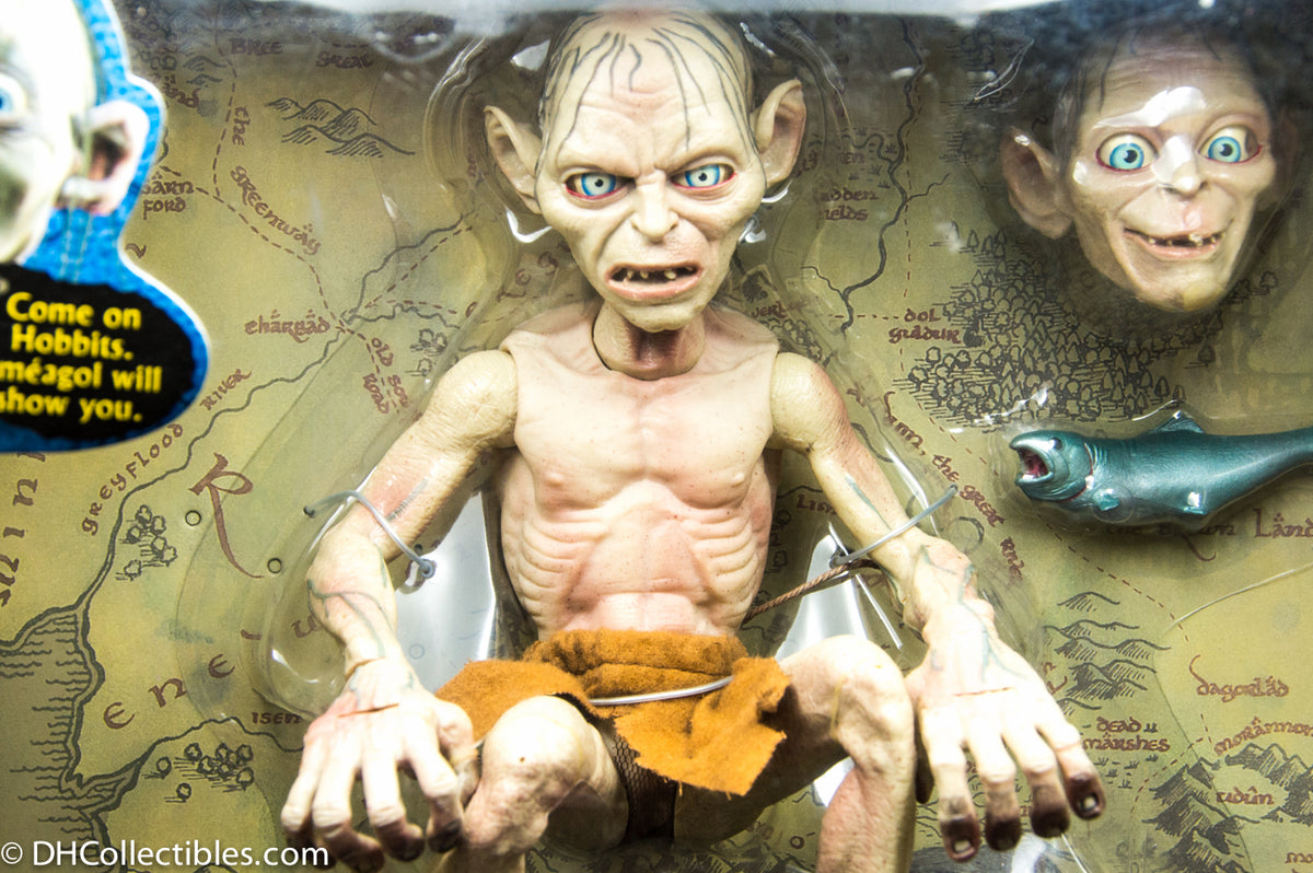 2003 ToyBiz Lord Of The Rings Return Of The King Electronic Talking Gollum Smeagol - Action Figure
