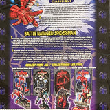2001 Toy Biz Marvel Battle Ravaged Spider-Man Mini-Poster Variant Action Figure