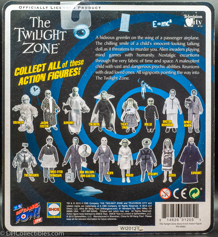 Bif Bang Pow! THE TWILIGHT ZONE Alicia from Episode 7