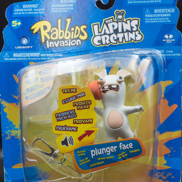 2014 McFarlane Rabbids Invasion Plunger Face - Action Figure
