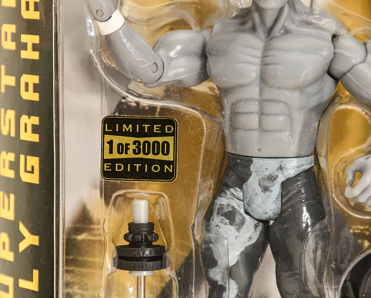 2005 Jakks Pacific Wwe Classic Superstars Billy Graham Black And White Version Limited Edition