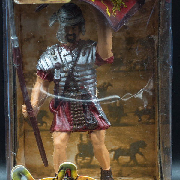 BBI Warriors Of The World Roman Guard Toy Soldier with Shield 000302-00