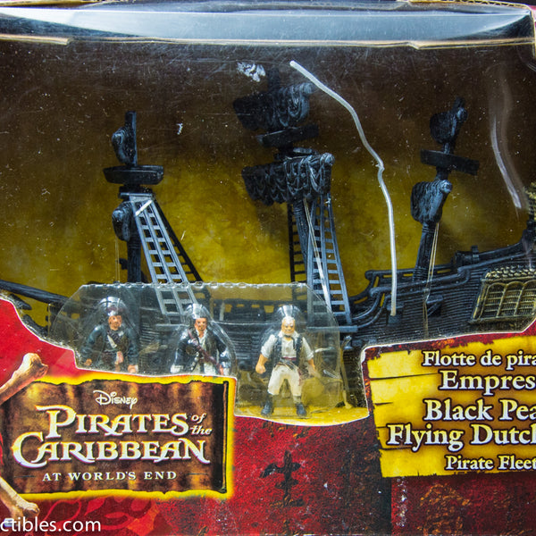 2007 Zizzle Pirates Of The Caribbean At Worlds End Pirate Fleet Black Pearl