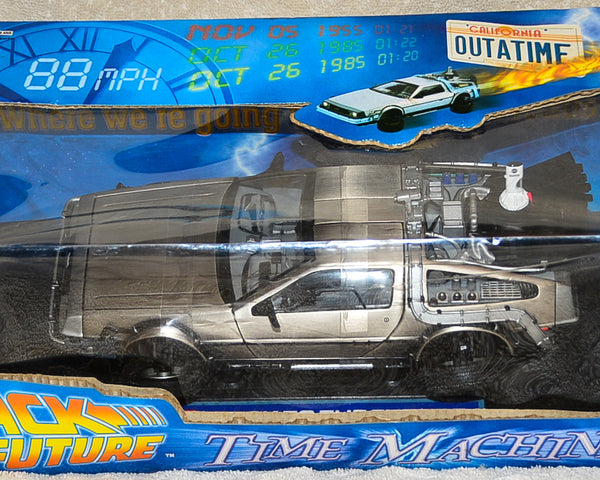 Sun Star DeLorean Back to the Future Time Machine Flying Version (1:18)