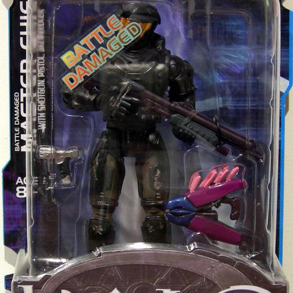 2001 ToyWiz Halo Battle Damaged Master Chief Vintage Limited Edition Action Figure
