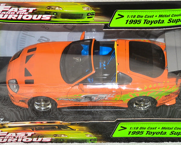 Ertl Racing Champions Fast And The Furious 1995 Toyota Supra (1:18)