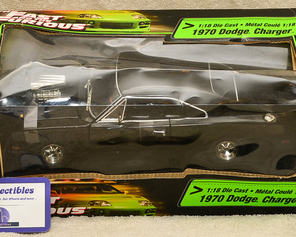 Ertl Joyride Fast And Furious 1970 Dodge Charger Movie Car (1:18 )