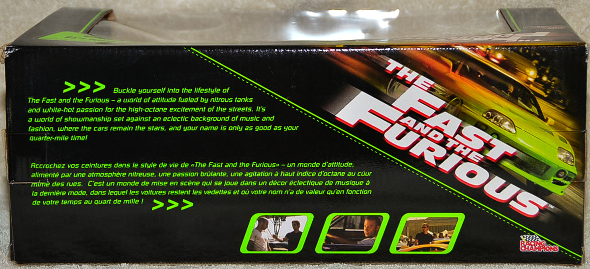 Ertl Racing Champions Fast And The Furious 1995 Toyota Supra (1:18)