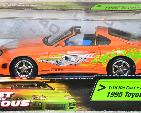 Ertl Racing Champions Fast And The Furious 1995 Toyota Supra (1:18)