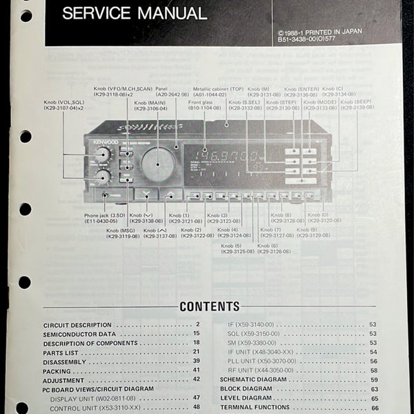 Kenwood RZ-1 Service Manual