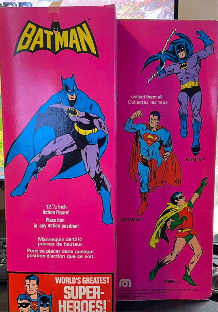 1976 MEGO WGSH 12.5 Inch Batman Vintage Action Figure