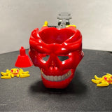 1998 Toy Biz Spider-Man Sneak Attack Flip 'n Trap Red Skull w/ Skull Catcher - Loose