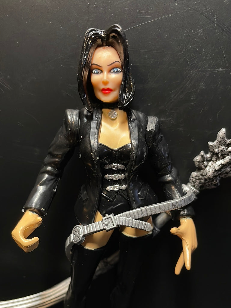 1996 ToyBiz Marvel Hall of Fame She-Force Black Queen Action