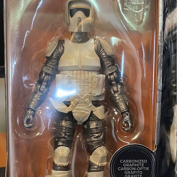 2021 Hasbro Star Wars Black Series Carbonized Scout Trooper Action Figure