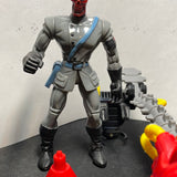 1998 Toy Biz Spider-Man Sneak Attack Flip 'n Trap Red Skull w/ Skull Catcher - Loose