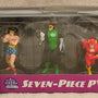 2001 DC Direct Justice League of America Silver Age Seven Piece Action Figure Set