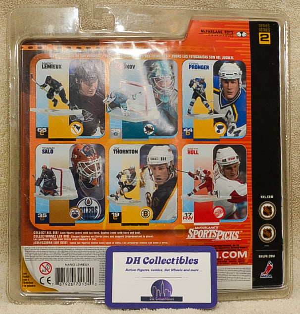 McFarlane SportsPicks NHL- Mario Lemieux Pittsburgh Penguins White Jersey - Action Figure