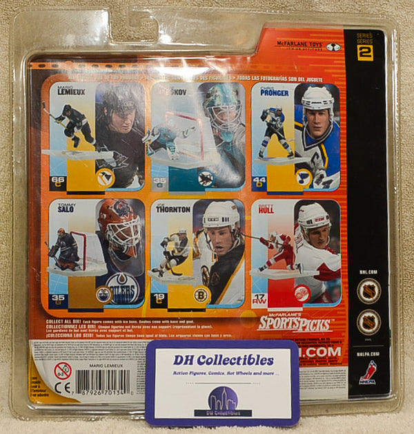 McFarlane SportsPicks NHL- Mario Lemieux Pittsburgh Penguins White Jersey - Action Figure