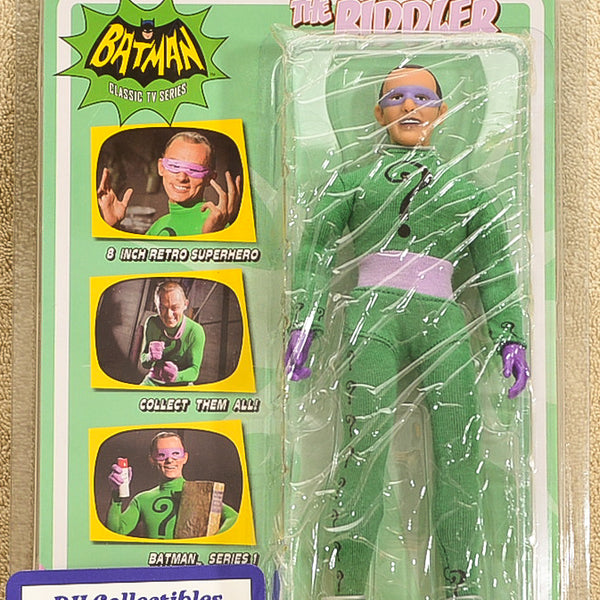 Figures Toy Co. Green Arrow - Batman Classic TV Series 1 - Riddler Action Figure 8" Mego Retro