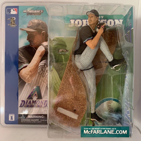 2002 McFarlane MLB SportsPicks Randy Johnson Black Jersey Action Figure